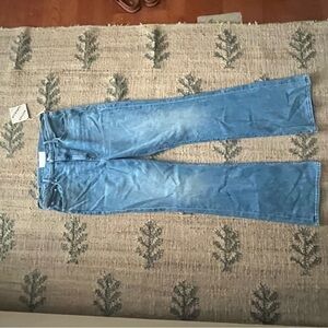 MOTHER Blue Flare & Wide Leg Jeans